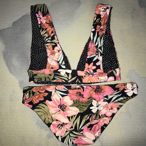 Sweet Tide Reversible Lowrider Bikini Set - Picture 4 of 5